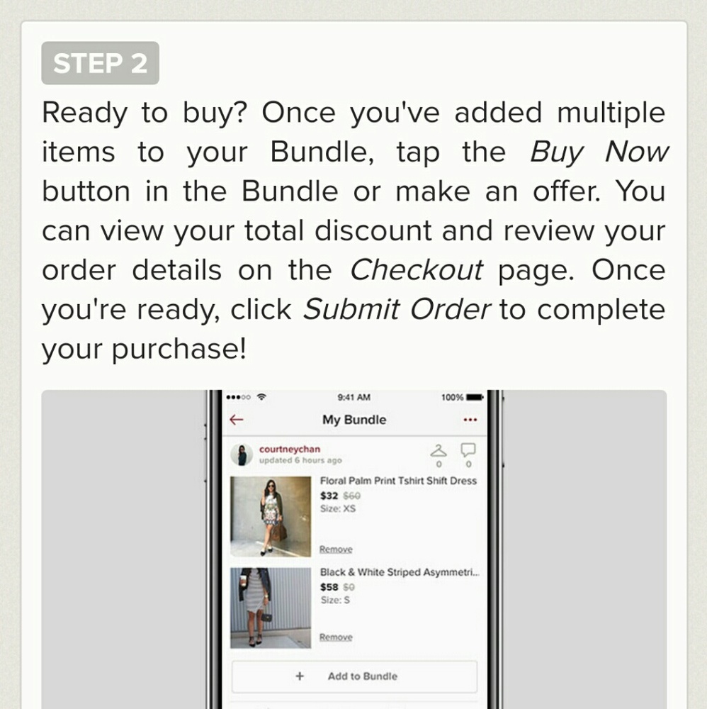 Bundle two or more & then purchase.😊🌹.